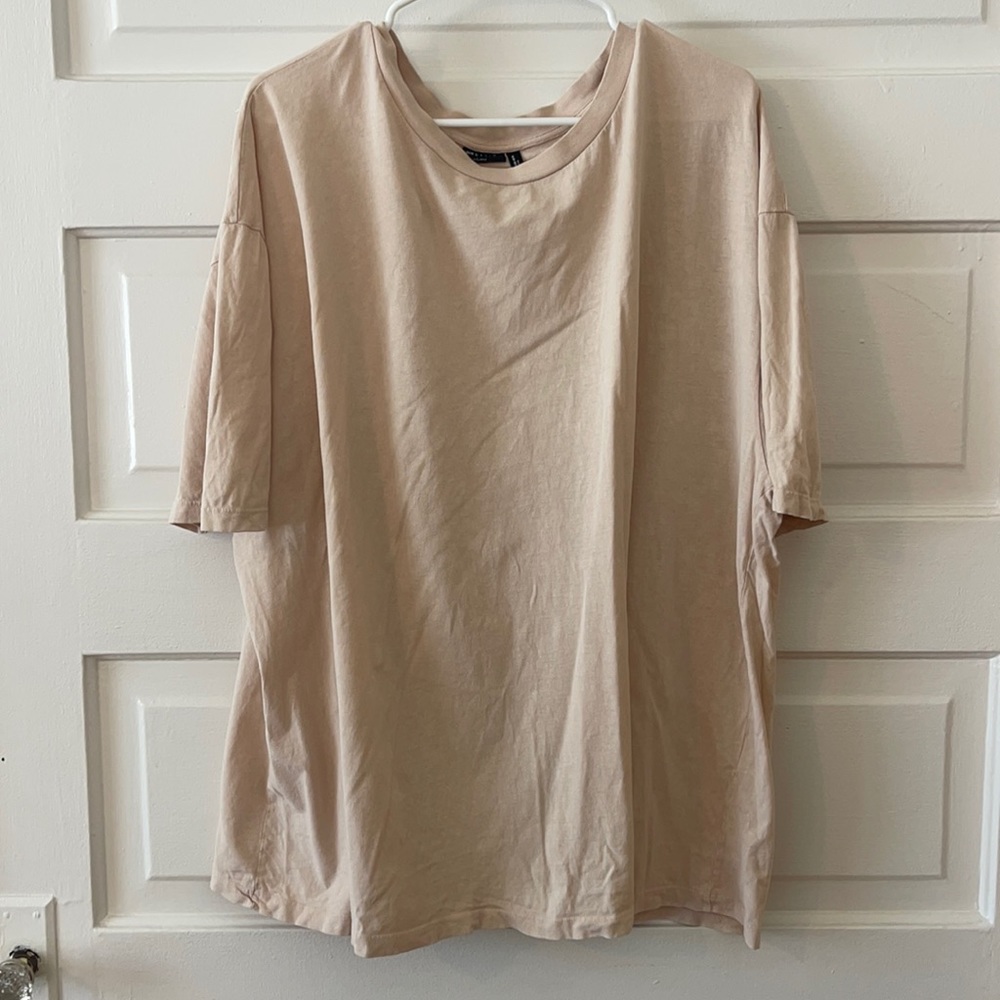 Stone washed oversized T-shirt